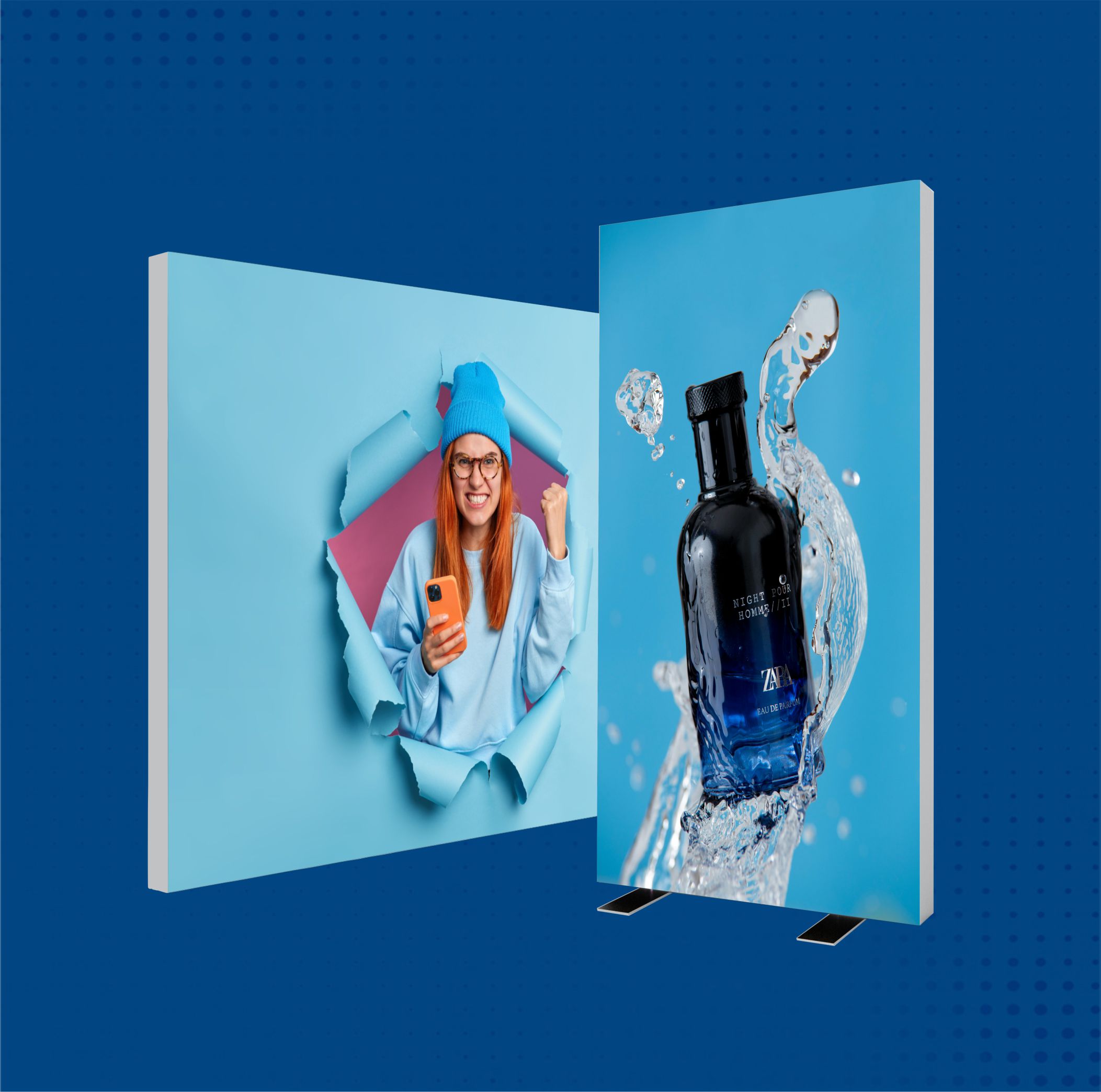 Lightbox textil